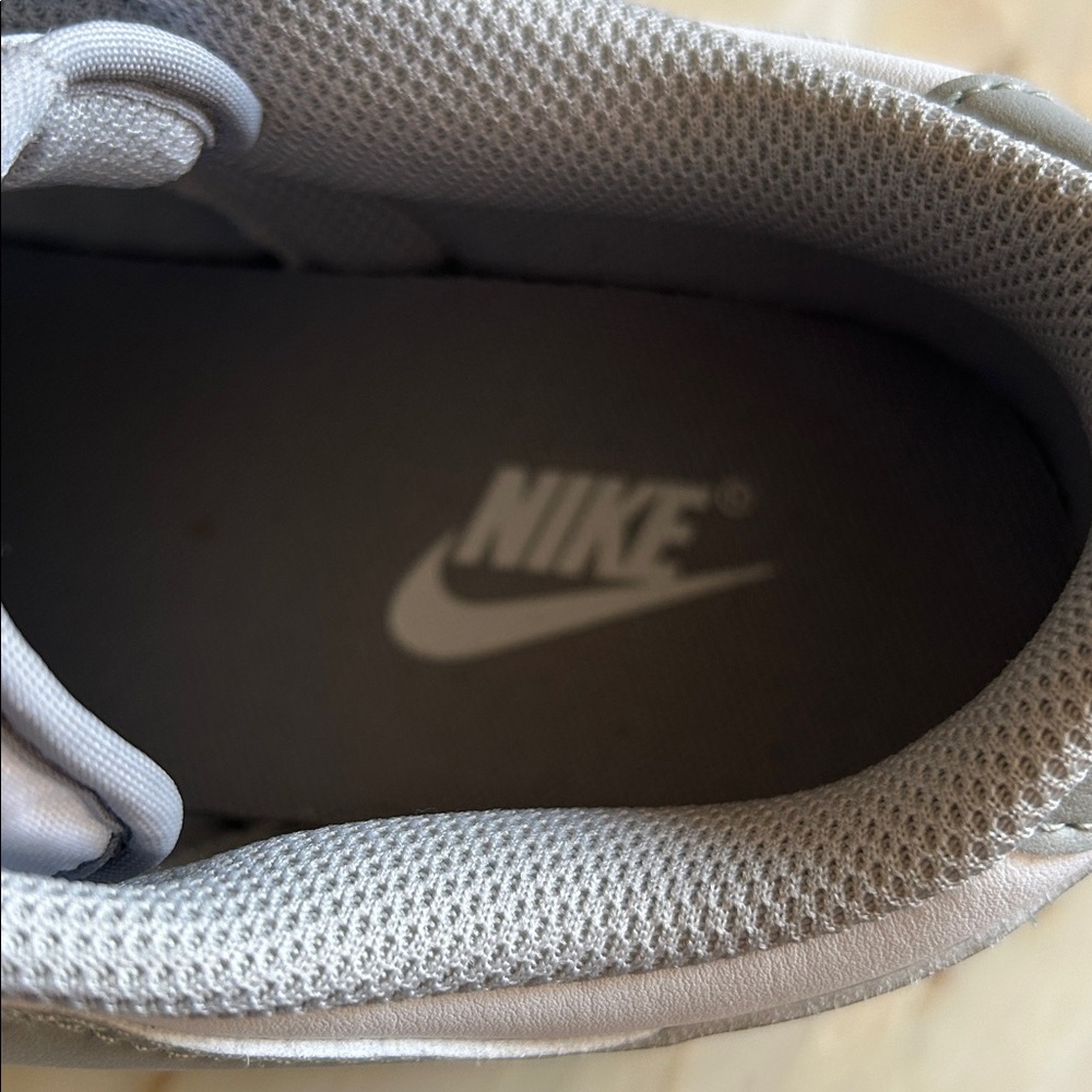 Nike Dunk Low Retro Mens Gray & White Lifestyle Sneakers Size 10 - Picture 8 of 15